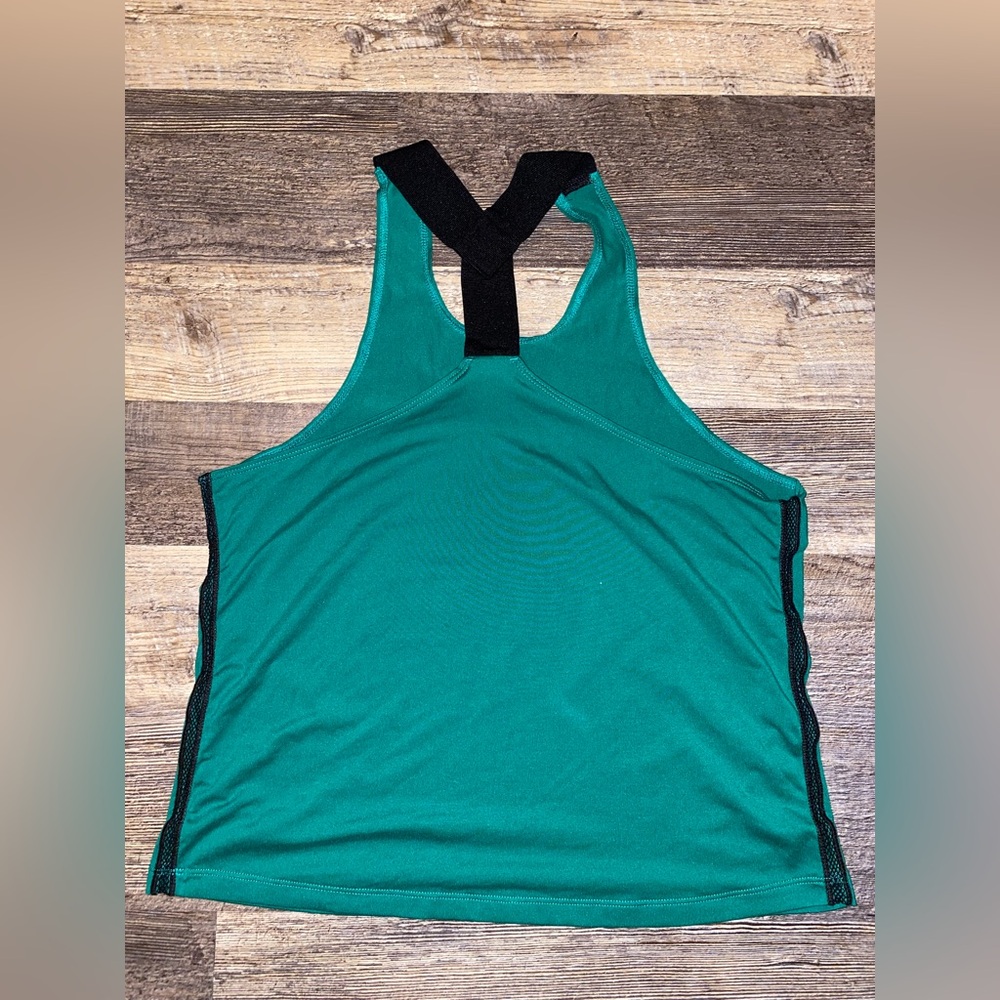 Champion Green and Black Tank Top